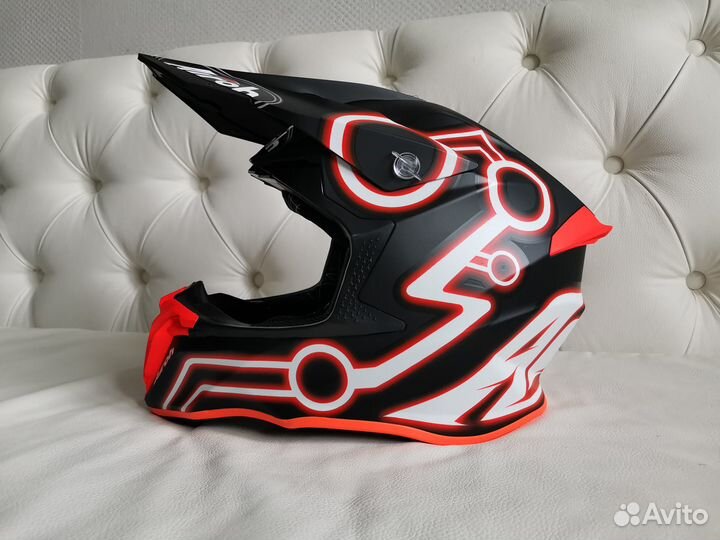 Шлем airoh twist 2.0 neon orange matt