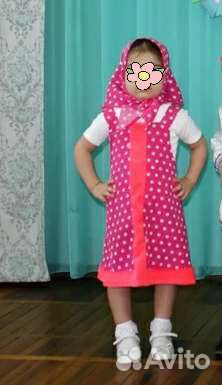 Прокат. Карнавальный костюм матрёшка, Машенька