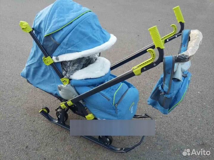 Коляска санки