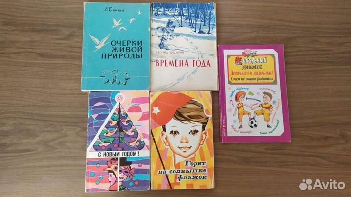 Книги для детей школьников 1960 - 2000 г. СССР