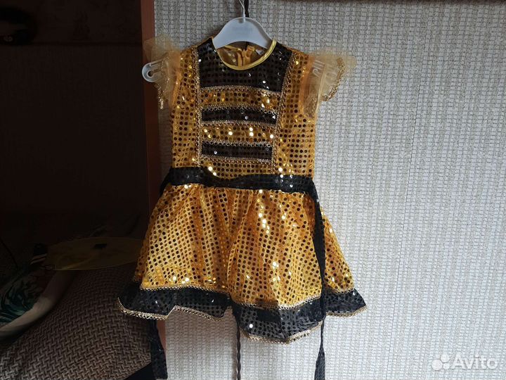 Новогодний костюм для девочки Пчелка