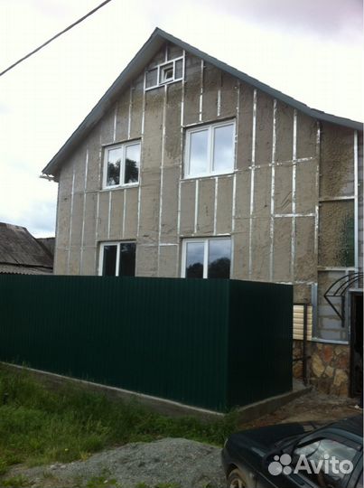 Эковата монтаж