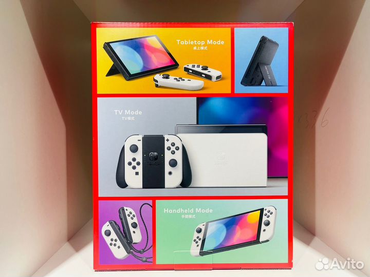 Nintendo Switch Oled White +128Gb Прошитый + Zelda