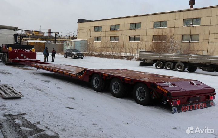 Полуприцеп трал (тяжеловоз) Saab 9891, 2024