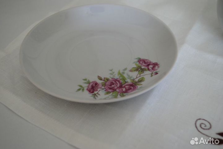 Чайная пара раритет фарфор