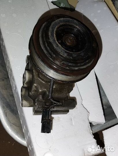 Компрессор кондиционера Hyundai Solaris1 Rio3