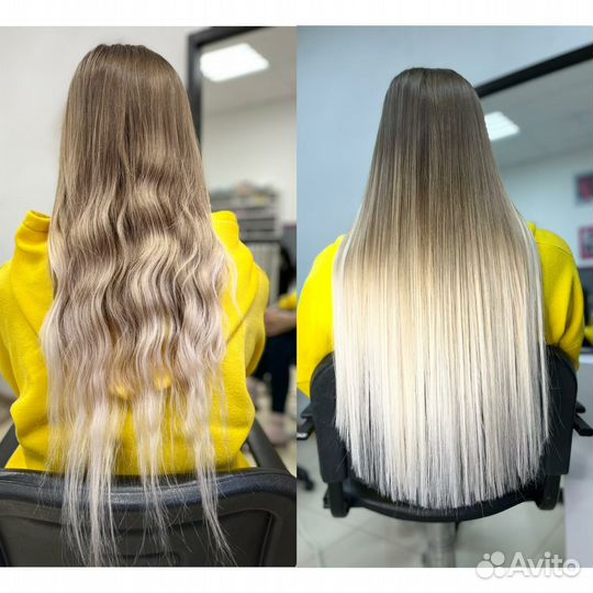 Наращивание волос термволокном