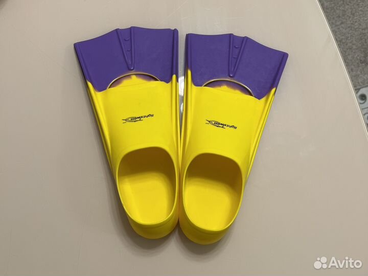 Ласты для плавания детские размер 36-38