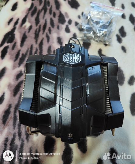Кулер для процессора cooler master V8