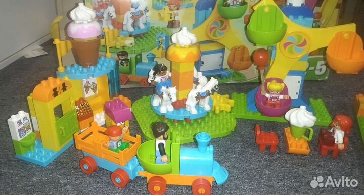 Конструктор lego duplo Большой парк аттракционов
