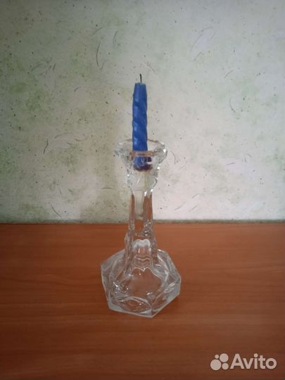 Посуда разная СССР, хрусталь, подсвечники