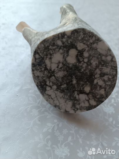 Пепельница из мрамора с птичками из камня из СССР