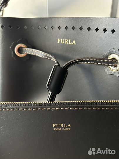 Кожаная сумка furla оригинал