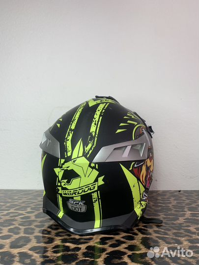 Мотошлем кроссовый эндуро M57-58