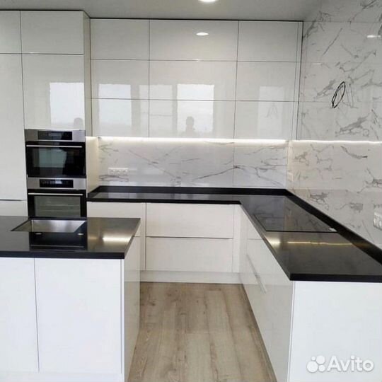 Кухонный гарнитур на заказ. Долговечные материалы