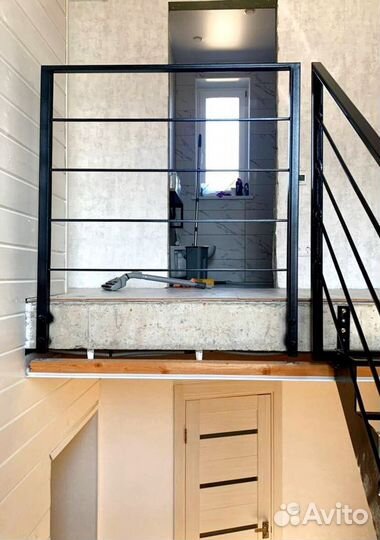 Лестница в стиле лофт