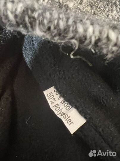 Шапка и снуд, 50 шерсть