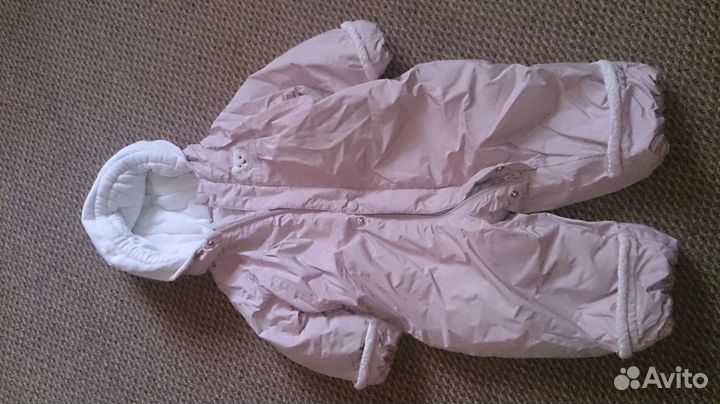 Комбинезон демисезонный для девочки 86-92