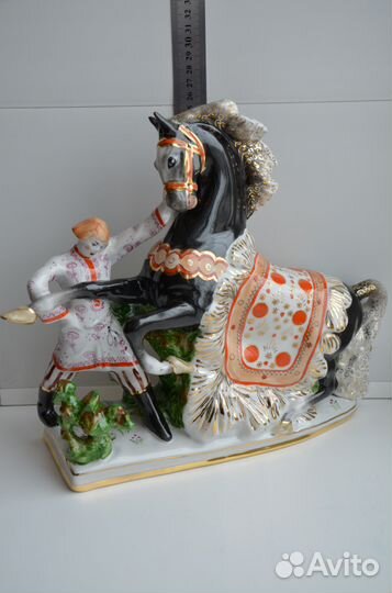 Статуэтки триптих Конек горбунок. Вербилки Гарднер