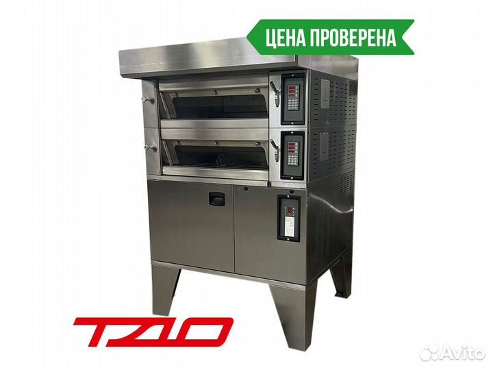 Печь подовая Bassanina FM 2T 4060 Н180мм 2 секции