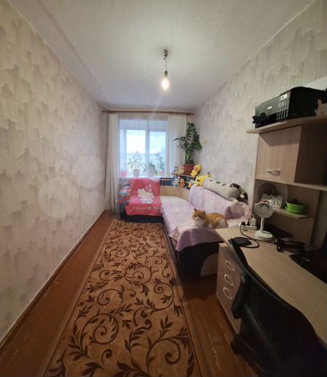 3-к. квартира, 56 м², 5/5 эт.