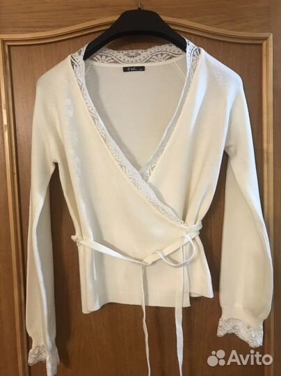 Блузка S/M плотный трикотаж E poi