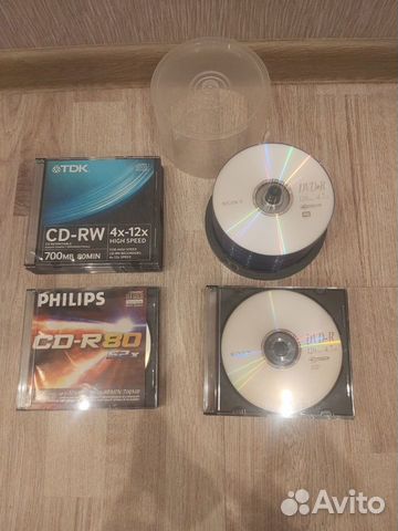 Диски DVD и CD (болванки)