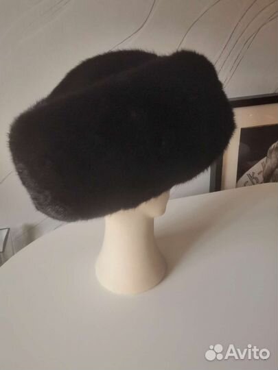 Норковая шапка мужская