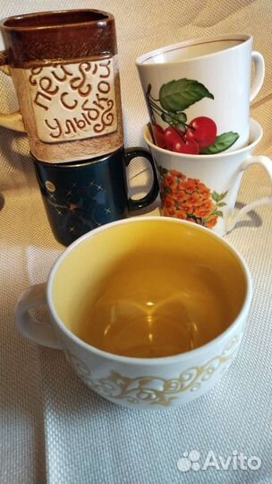 Бокалы, чашки