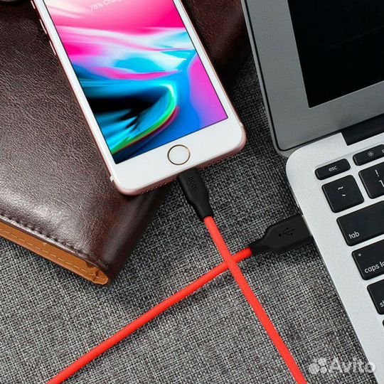 Кабель USB на Lightning “X21 Silicone” заряд