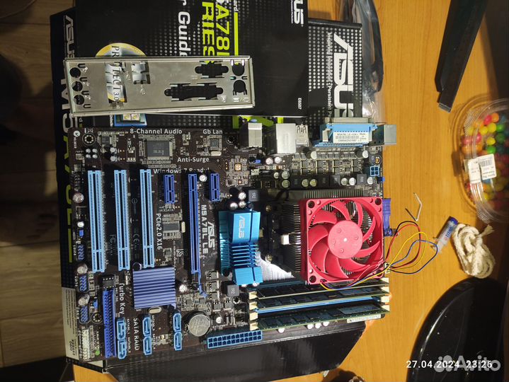 Комплект Socket AM3 + AMD FX6300