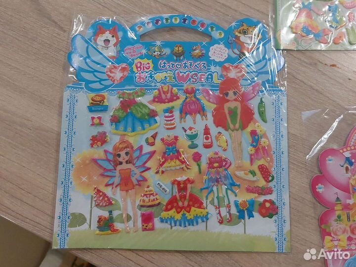 Winx наклейки 3D