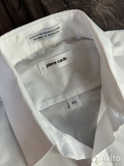 Рубашка мужская белая Pierre Cardin