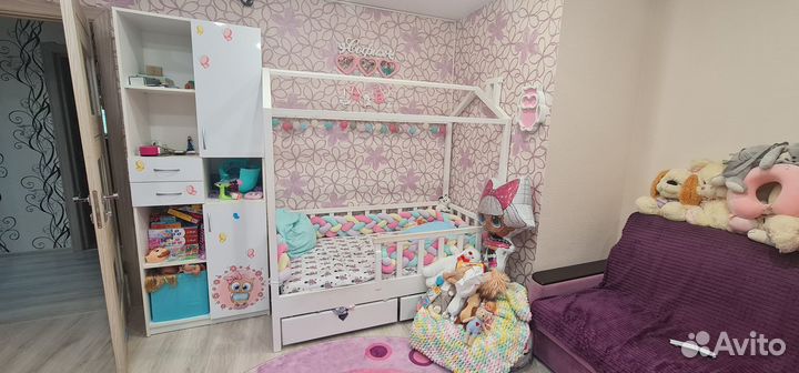 Детская кровать домик