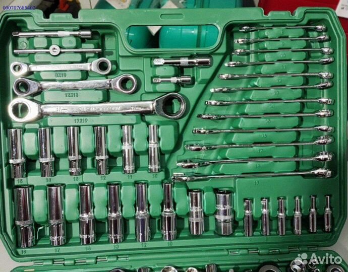 Набор инструментов 150 предметов в кейсе (Арт.85250)