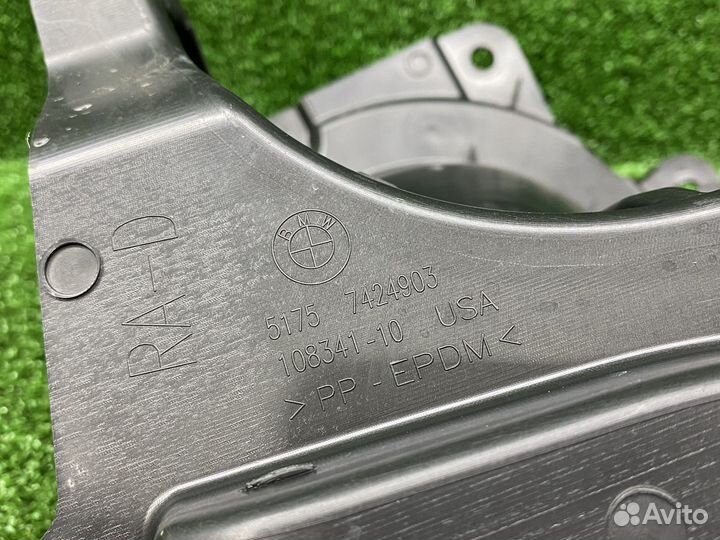 Облицовка днища кузова левая BMW X7 G07