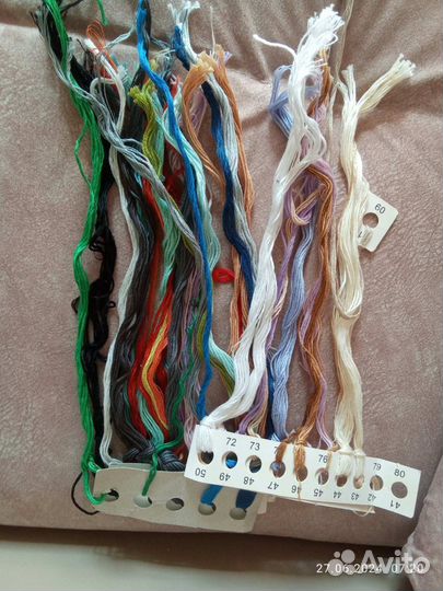 Нитки мулине