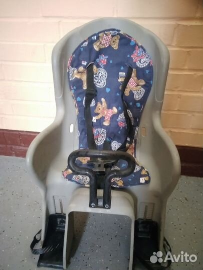Детское велокресло на багажник