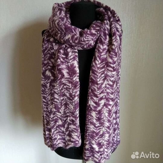 Палантин. Мягкий, тонкий Цвет меланж