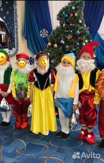 Костюм белоснежки