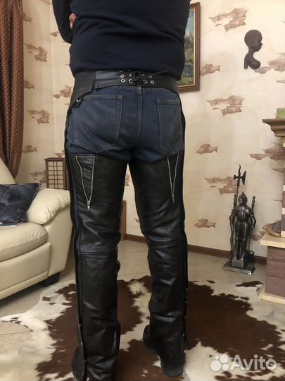 Чапсы кожанные xelement