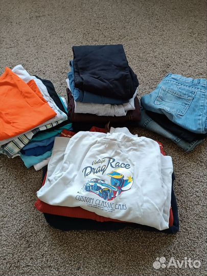 Вещи пакетом на мальчика рост 128 134