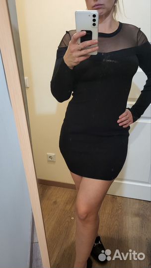 Платье трикотажное женское