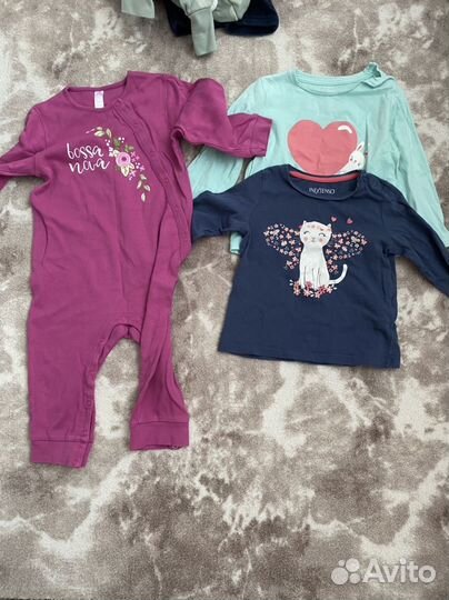 Вещи пакетом 86 92 на девочку