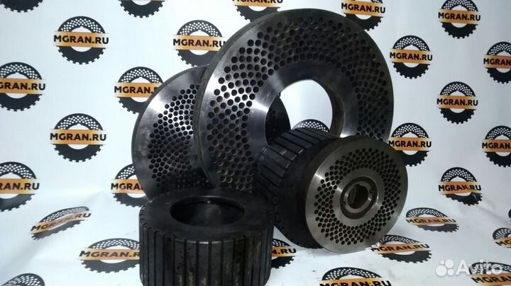 Матрицы, ролики для грануляторов, пласткомпакторов