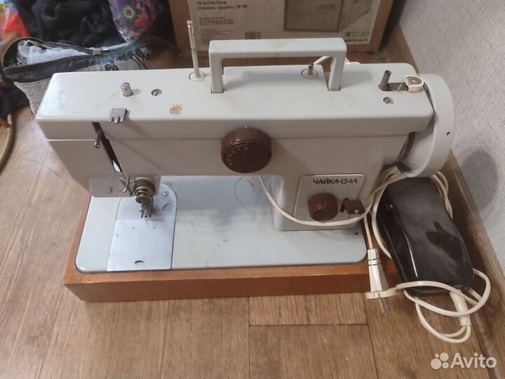 Швейная машинка чайка 134 а