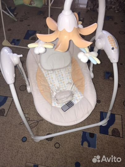 Детские электронные качели