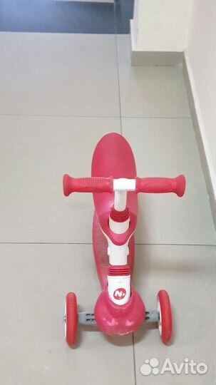 Самокат детский трехколесный бу