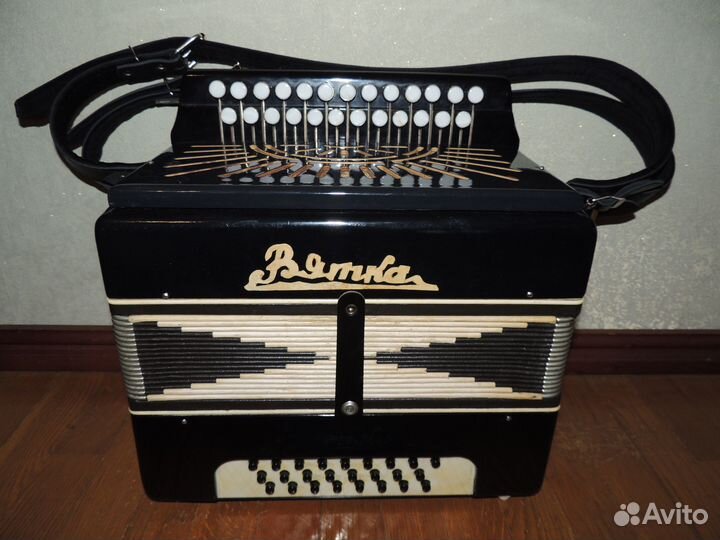 Заказная Кировская гармонь фа диез