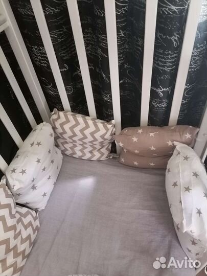 Бортики в детскую кроватку